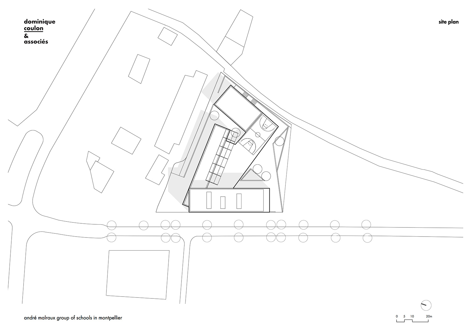 dominique coulon andre malraux group of schools montpellier france designboom