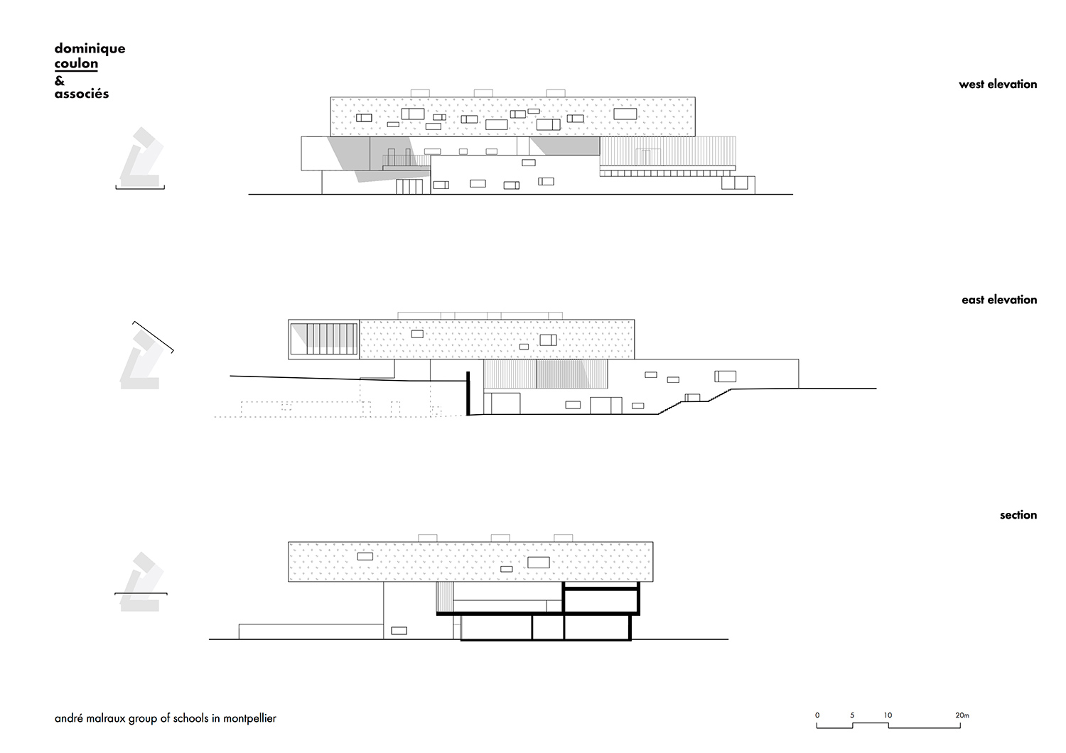 dominique coulon andre malraux group of schools montpellier france designboom