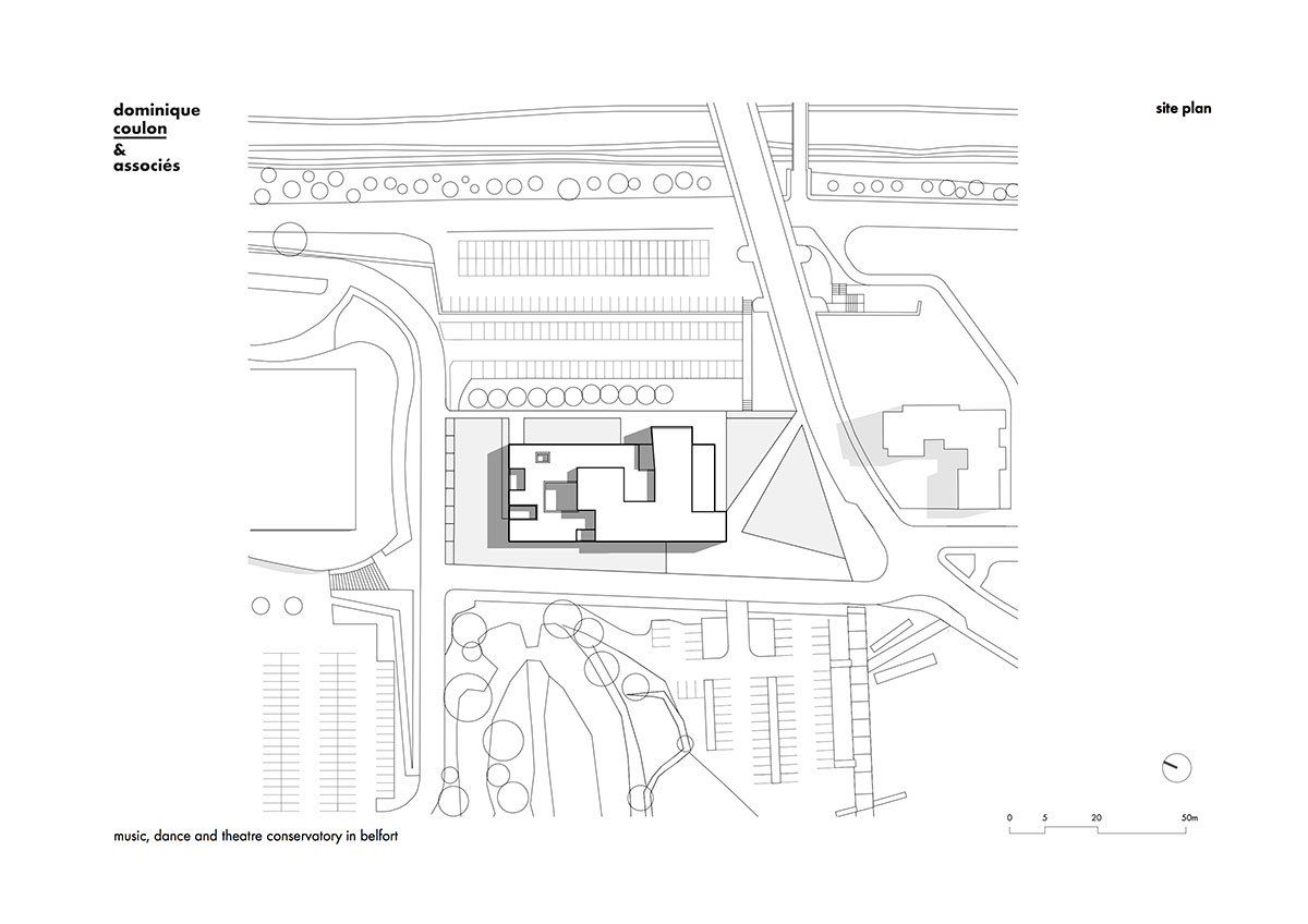 dominique coulon & associes: conservatoire of music