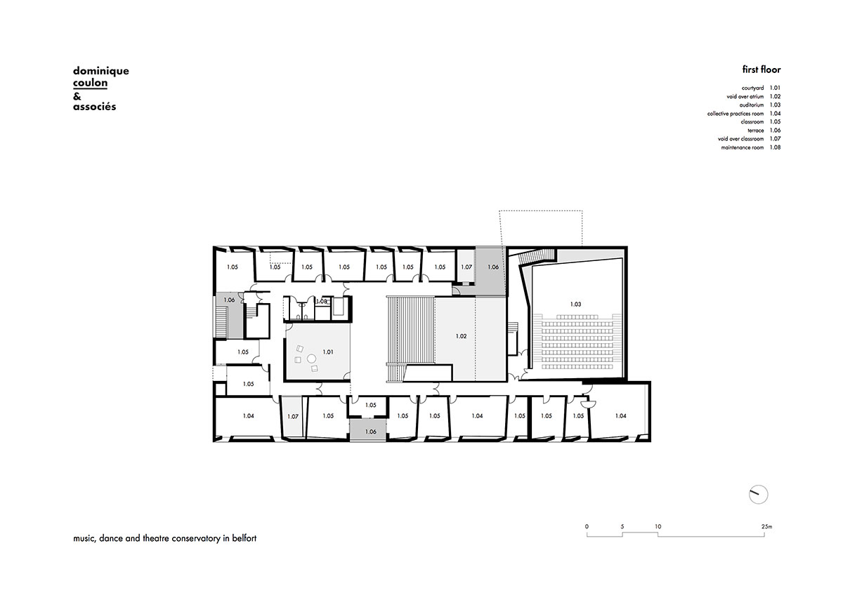 dominique coulon & associes: conservatoire of music