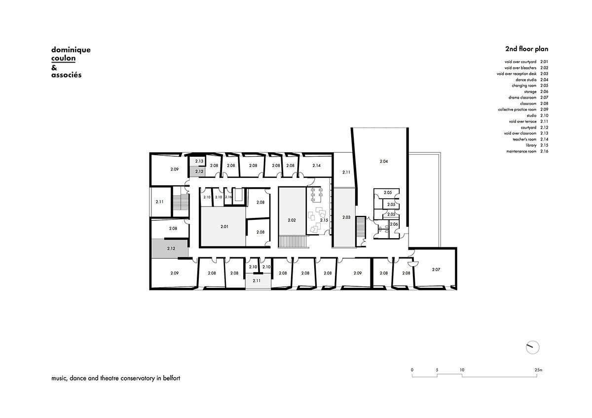 dominique coulon & associes: conservatoire of music