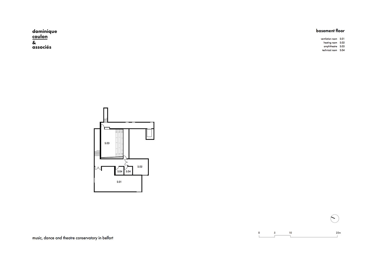 dominique coulon & associes: conservatoire of music