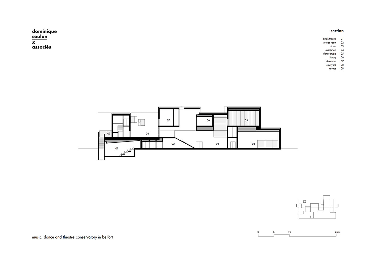 dominique coulon & associes: conservatoire of music