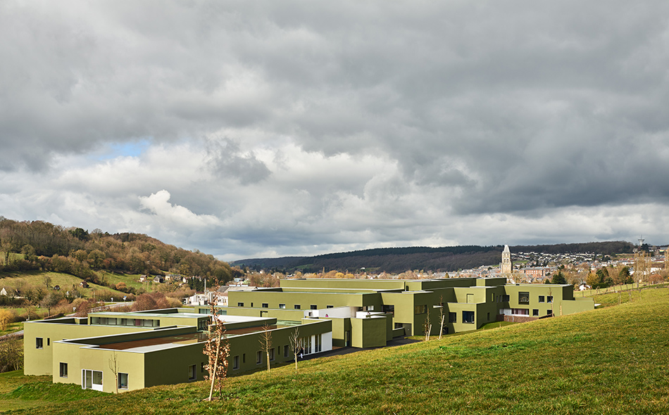 dominique coulon orbec home for elderly people and nursing home france designboom