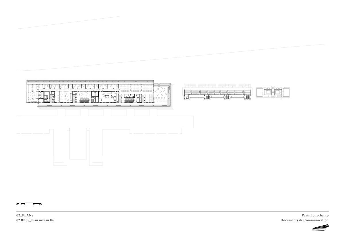 dominique perrault longchamp racecourse designboom