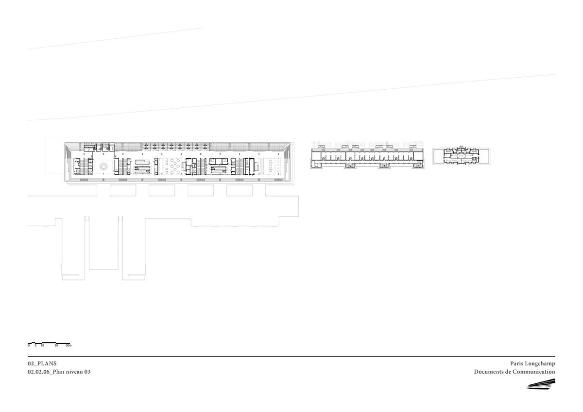 dominique perrault longchamp racecourse designboom