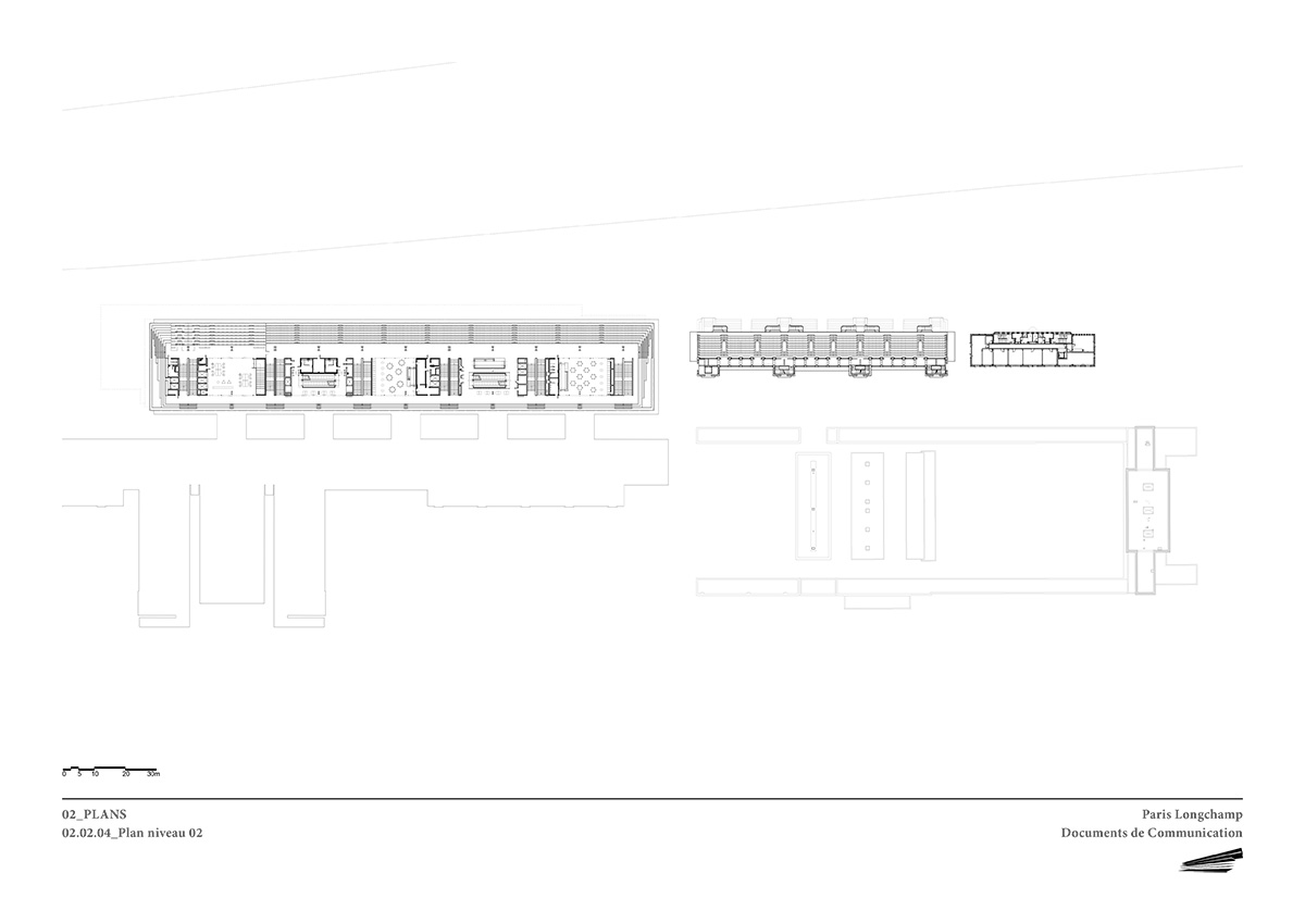 dominique perrault longchamp racecourse designboom