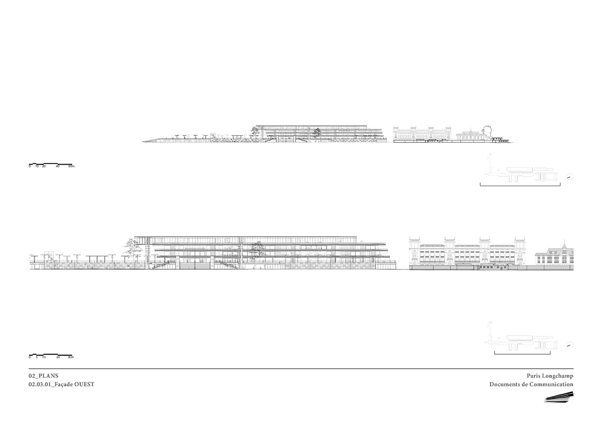 dominique perrault longchamp racecourse designboom