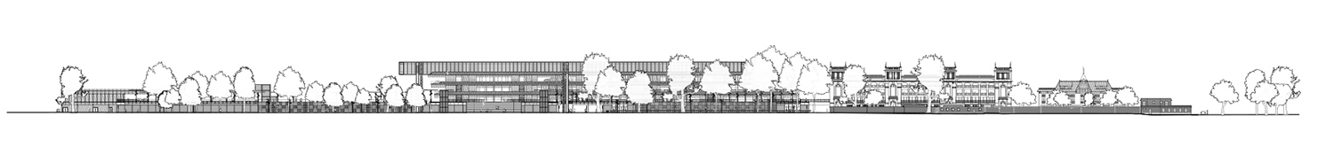 dominique perrault new longchamp racecourse paris france designboom