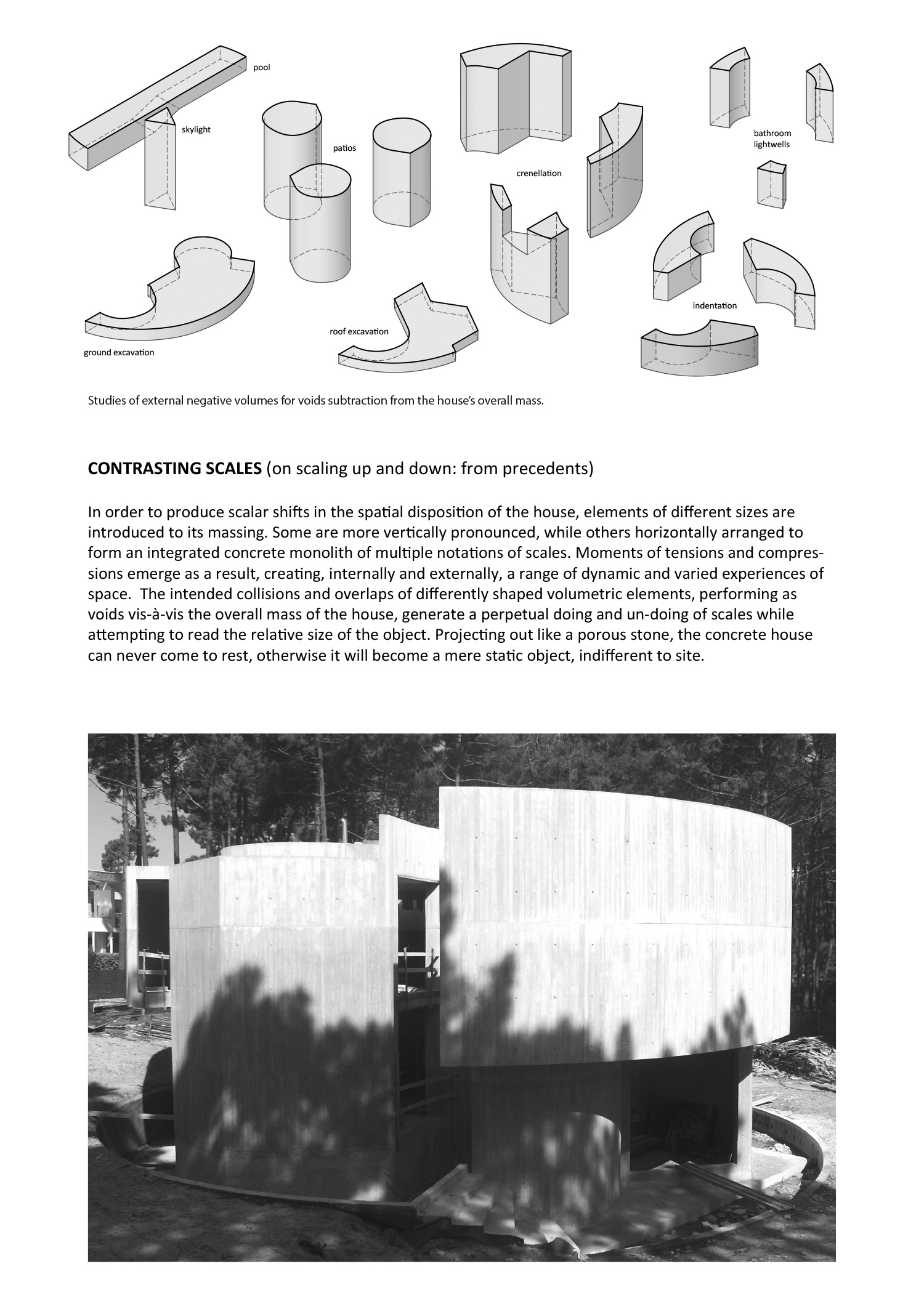 double(o) studio casa trevo trefoil house portugal designboom