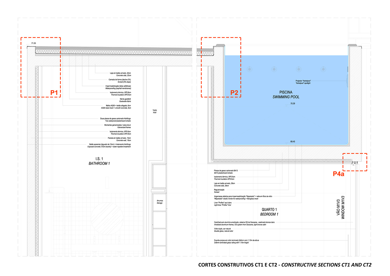double(o) studio casa trevo trefoil house portugal designboom