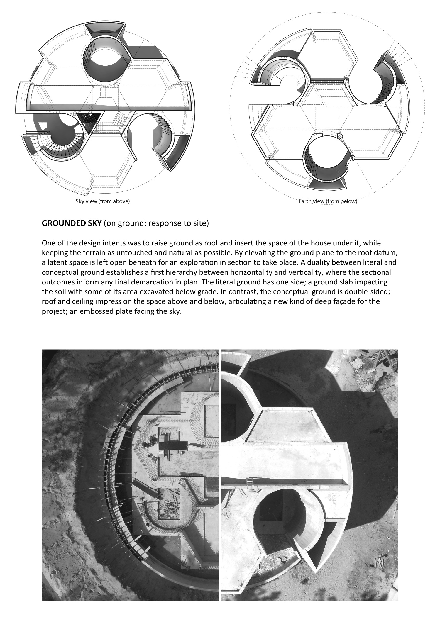 double(o) studio casa trevo trefoil house portugal designboom