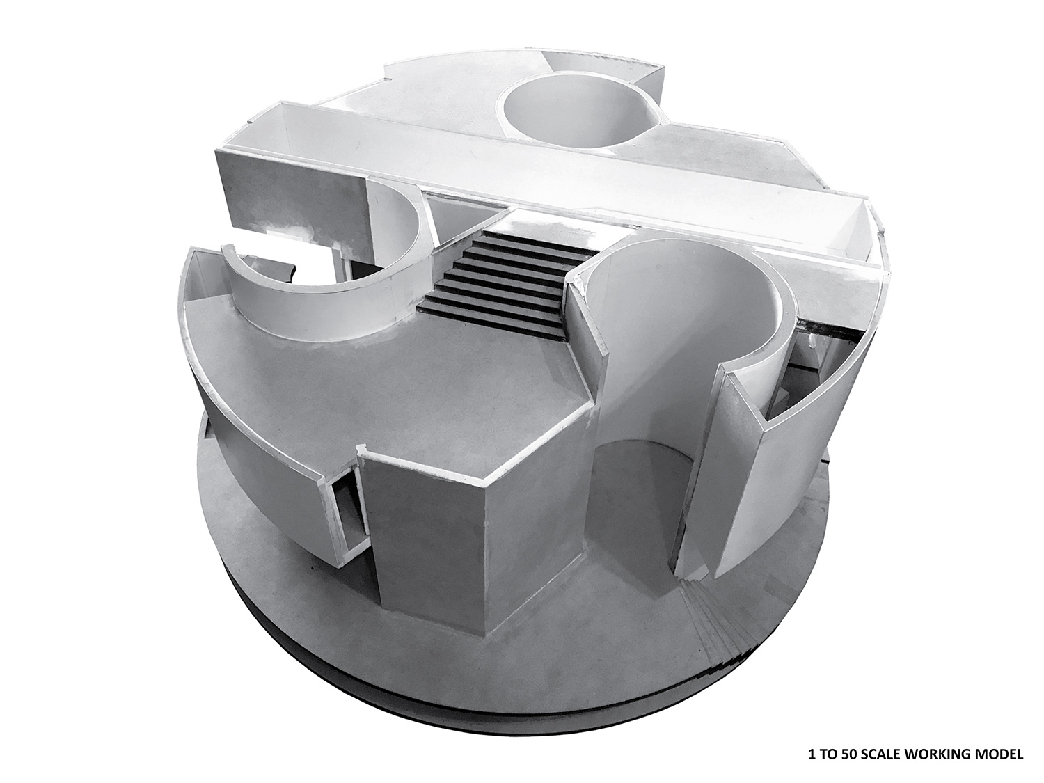 double(o) studio casa trevo trefoil house portugal designboom