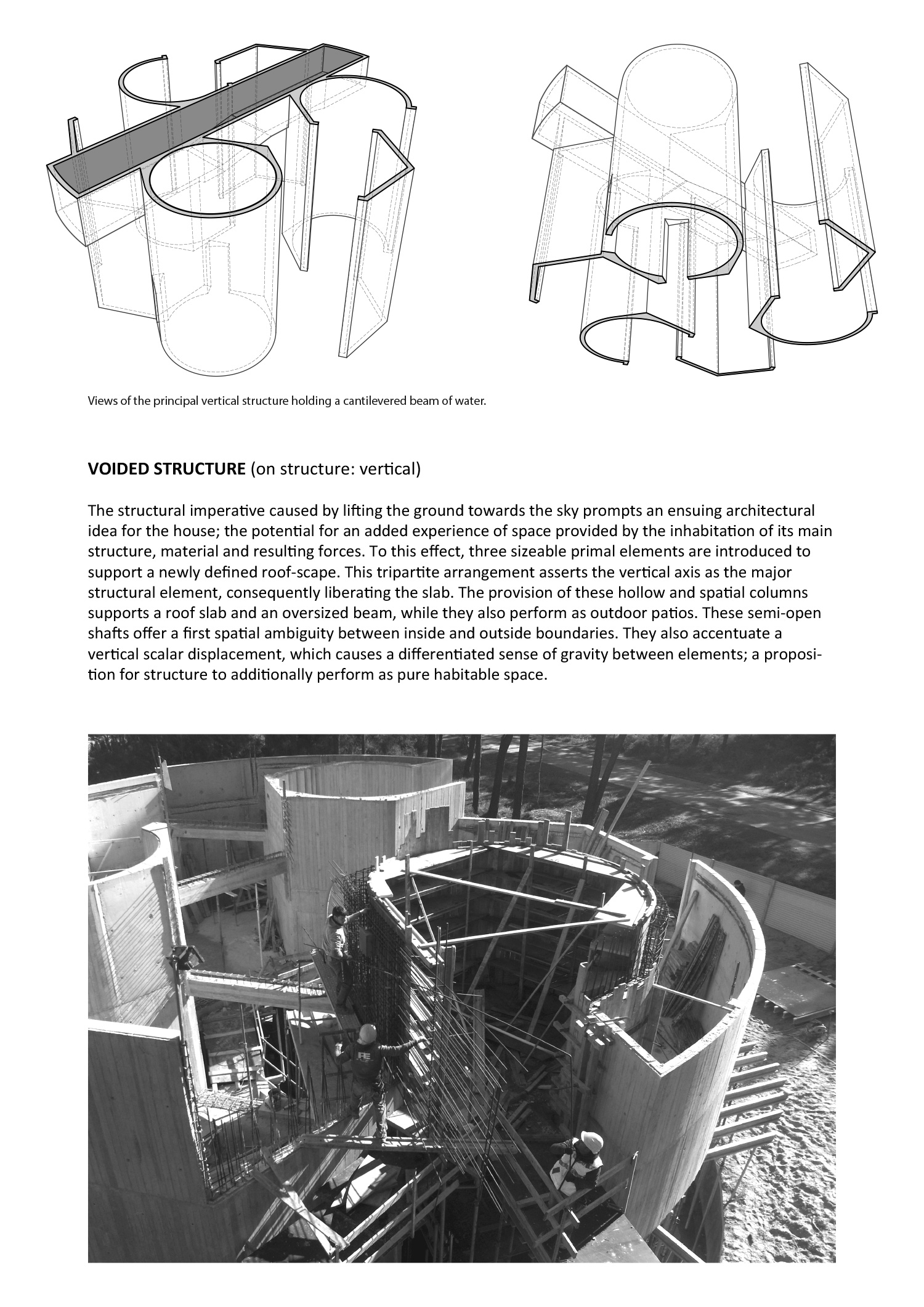 double(o) studio casa trevo trefoil house portugal designboom