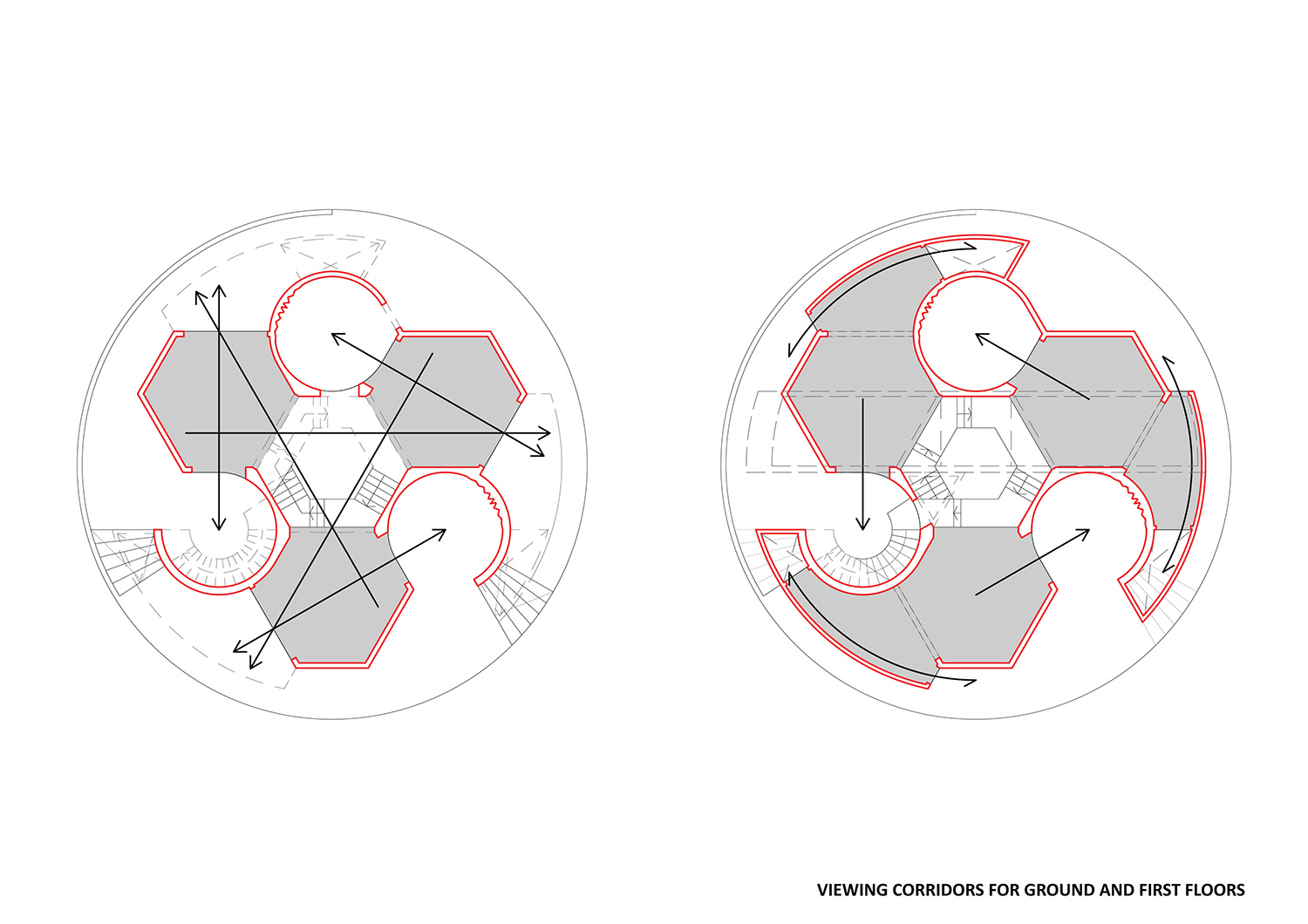 double(o) studio casa trevo trefoil house portugal designboom