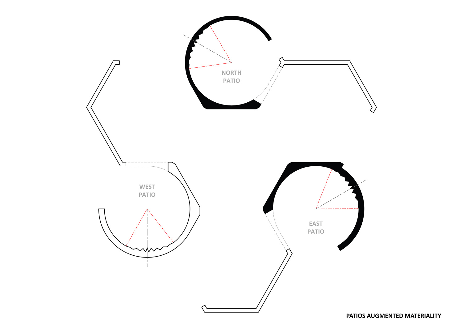 double(o) studio casa trevo trefoil house portugal designboom