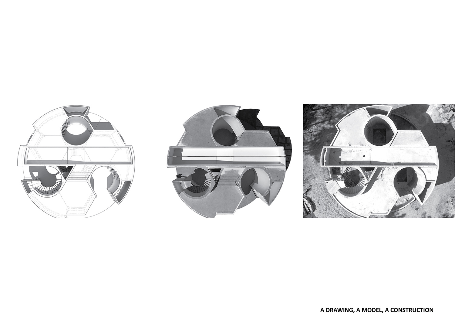 double(o) studio casa trevo trefoil house portugal designboom