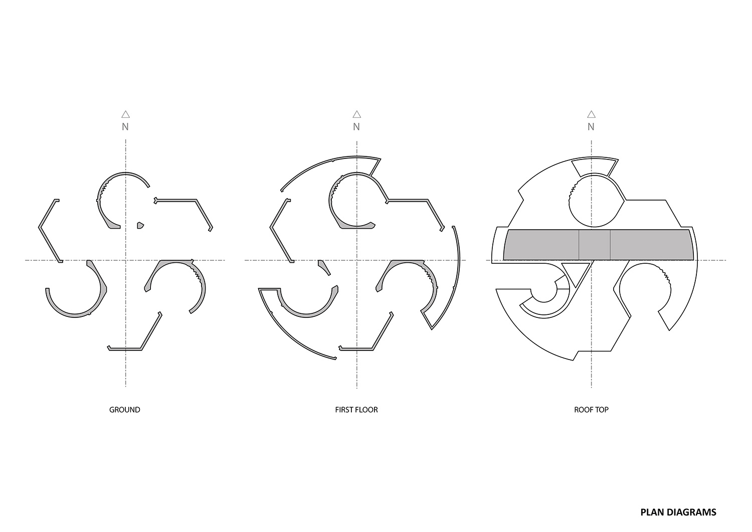 double(o) studio casa trevo trefoil house portugal designboom