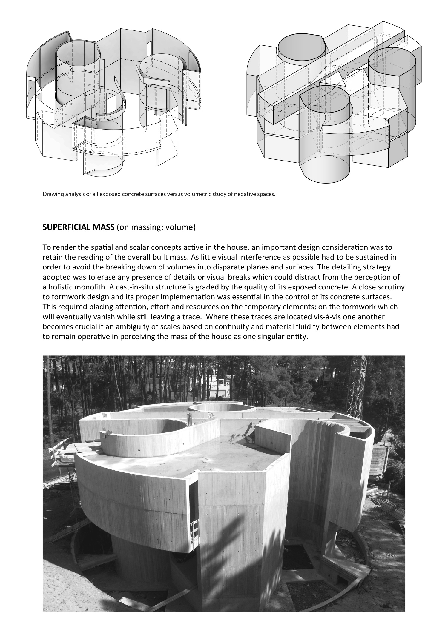 double(o) studio casa trevo trefoil house portugal designboom