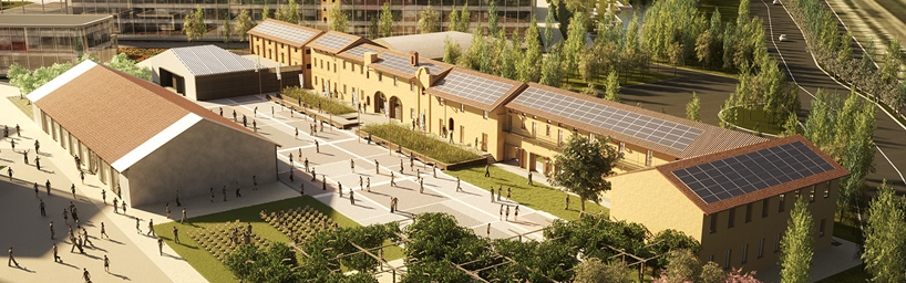 expo milan 2015 construction site drone designboom