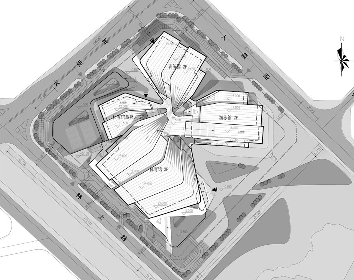 DUO decode urbanism office: beijiao sports center