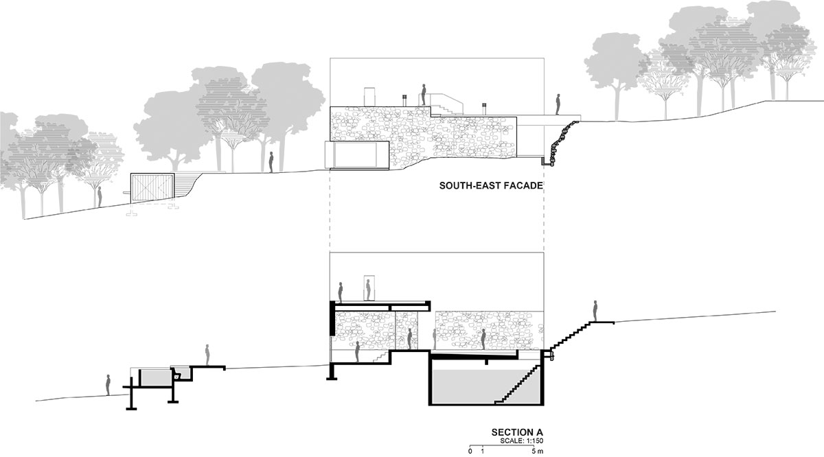 EDAA constructs casa meztitla with pivoting glass walls