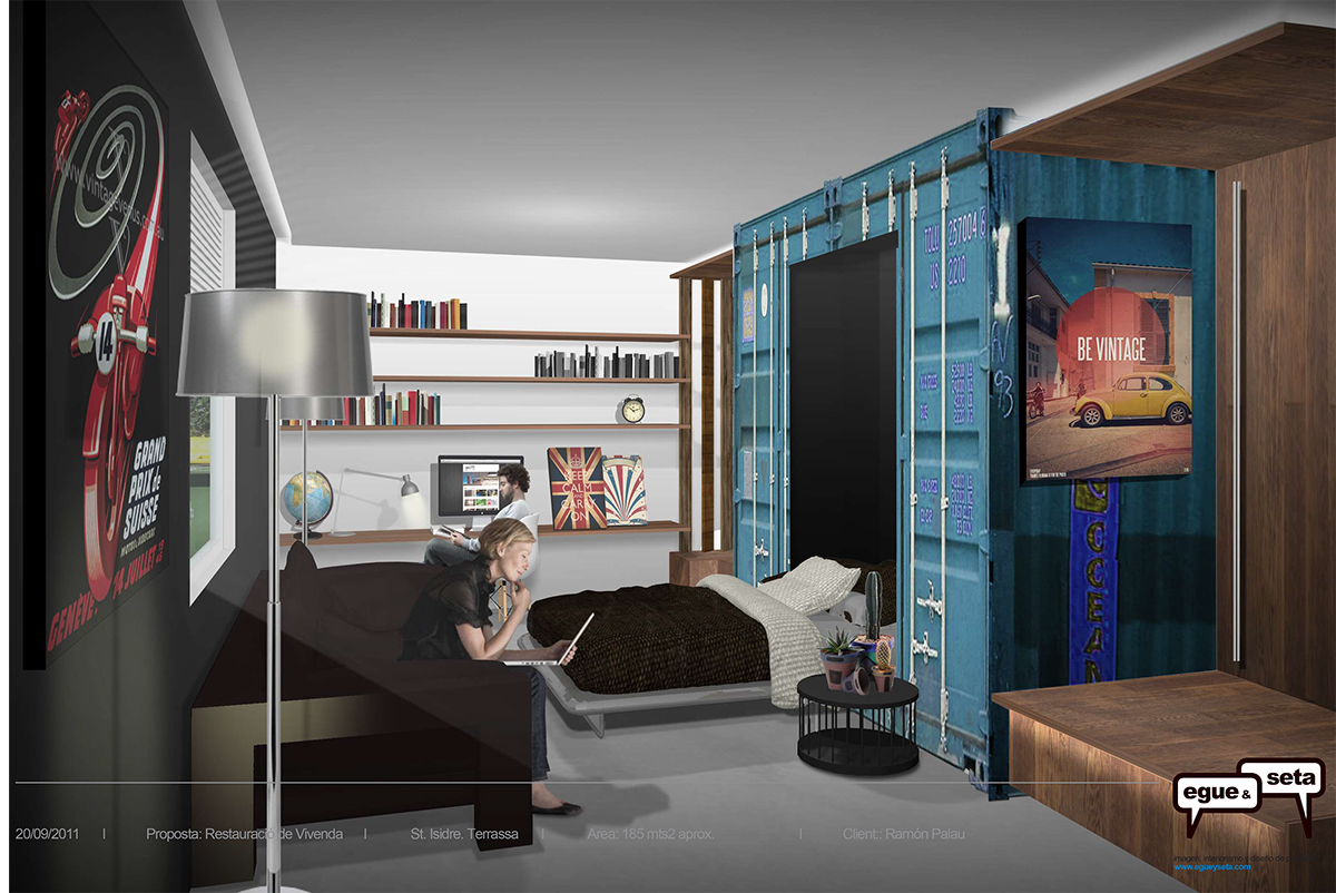 egue y seta convert a commercial space into a luxurious loft in terrassa 