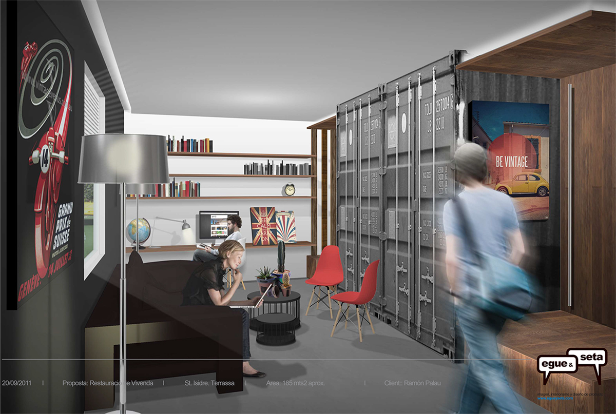 egue y seta convert a commercial space into a luxurious loft in terrassa 