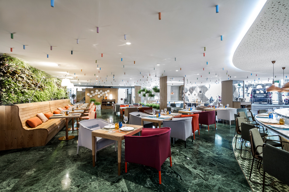 estudiHac cheese bar barcelona hotel melia sarria designboom