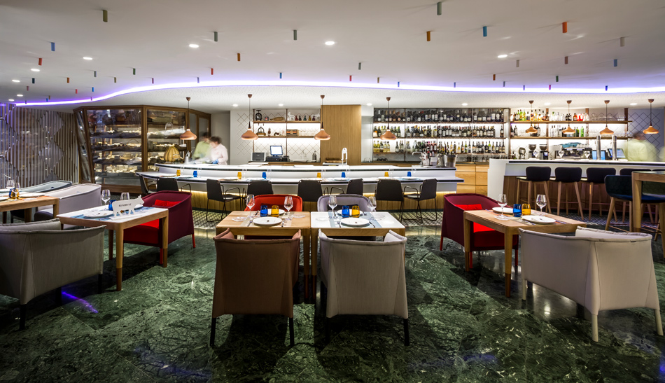 estudiHac cheese bar barcelona hotel melia sarria designboom