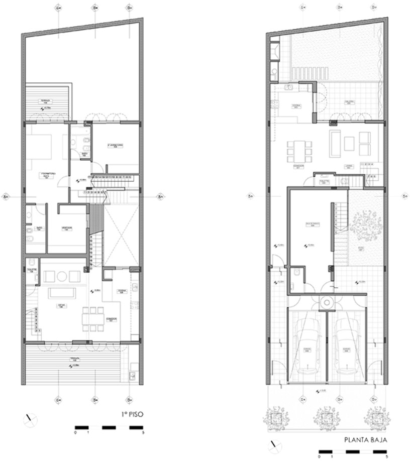 estudio HMA: two houses conde designboom