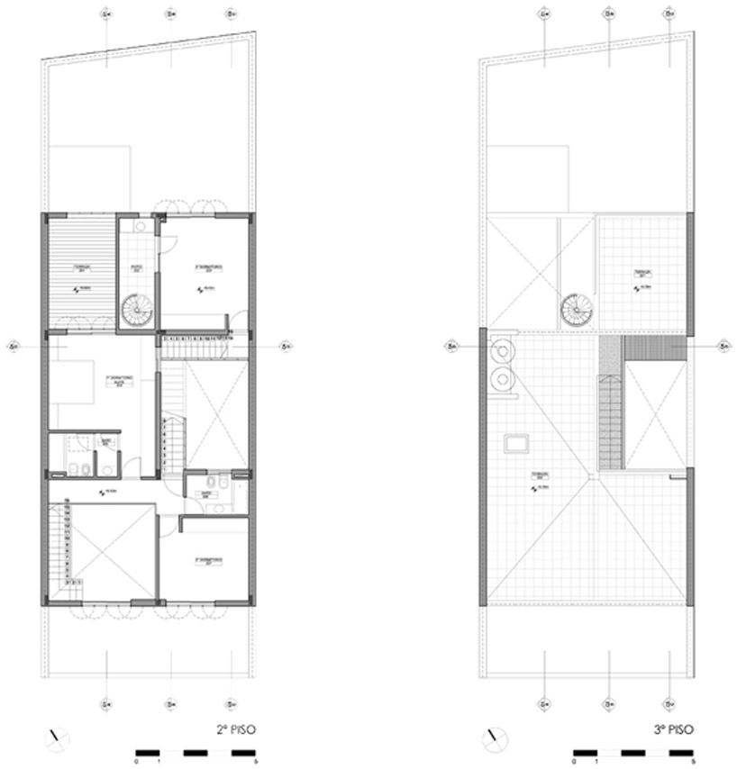 estudio HMA: two houses conde designboom