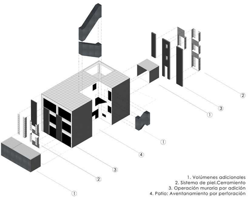 estudio HMA: two houses conde designboom