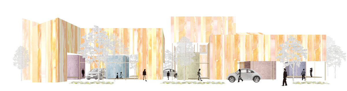 eureka dragon court village designboom 