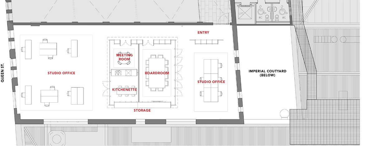 fearon hay architects: south loft at the imperial buildings