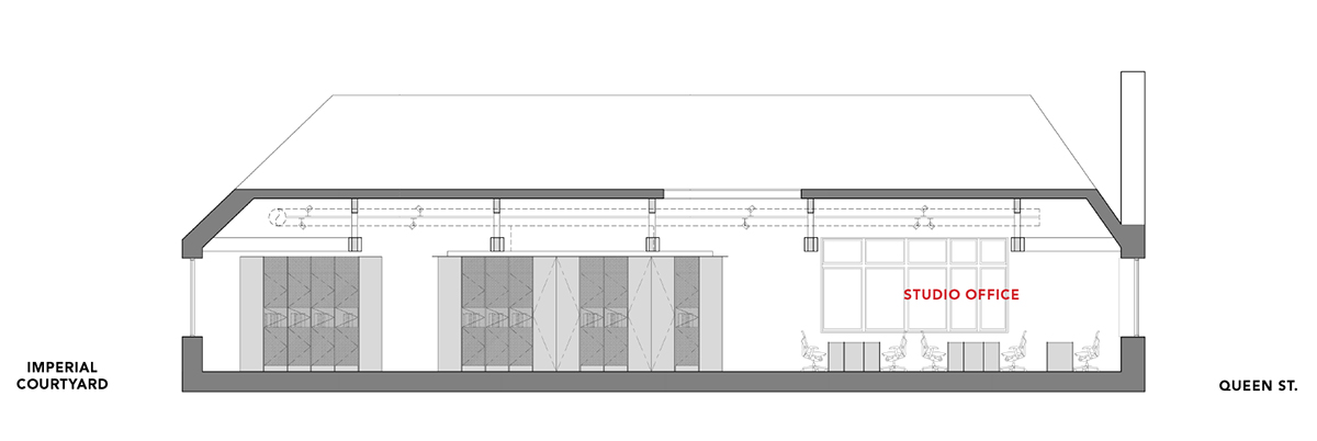fearon hay architects: south loft at the imperial buildings