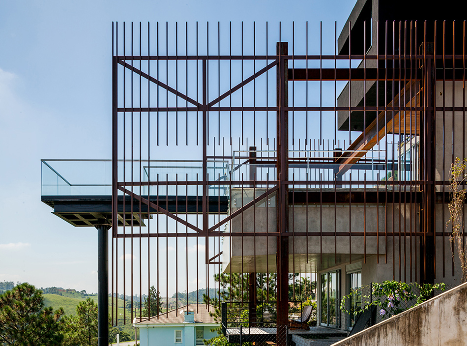FGMF arquitetos casa mirante house sao paulo brazil designboom