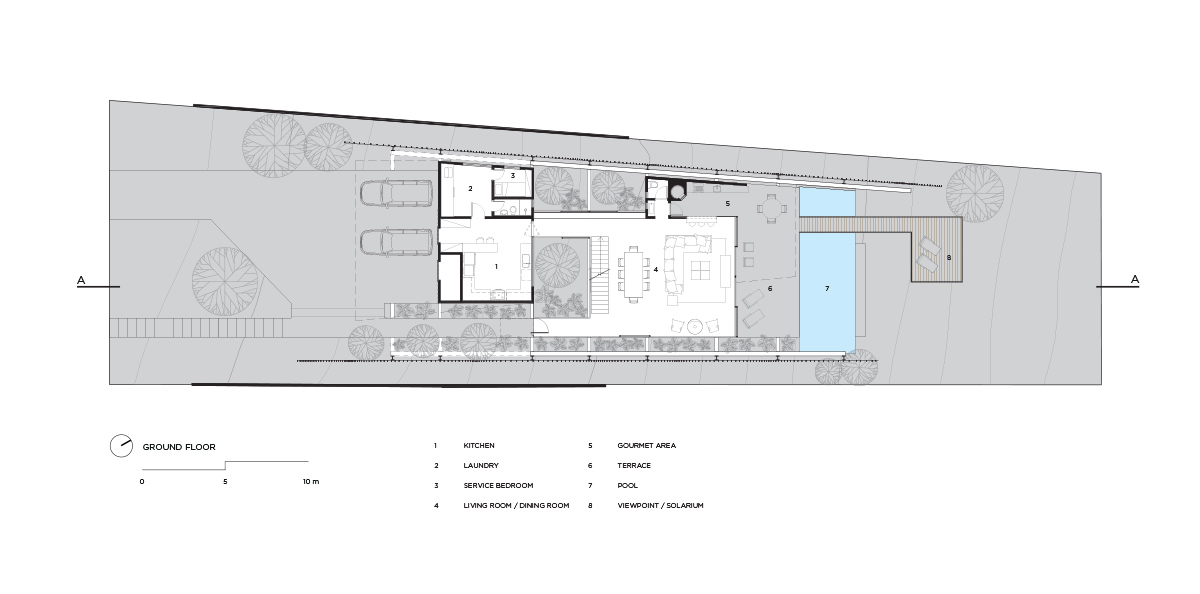 FGMF arquitetos casa mirante house sao paulo brazil designboom