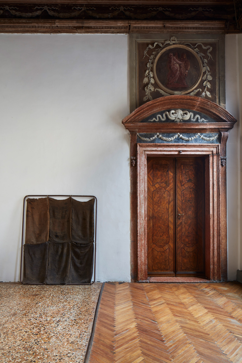 fondazione-prada-jannis-kounellis-retrospective-venice-art-biennale-designboom-11