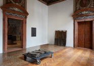fondazione-prada-jannis-kounellis-retrospective-venice-art-biennale-designboom-12