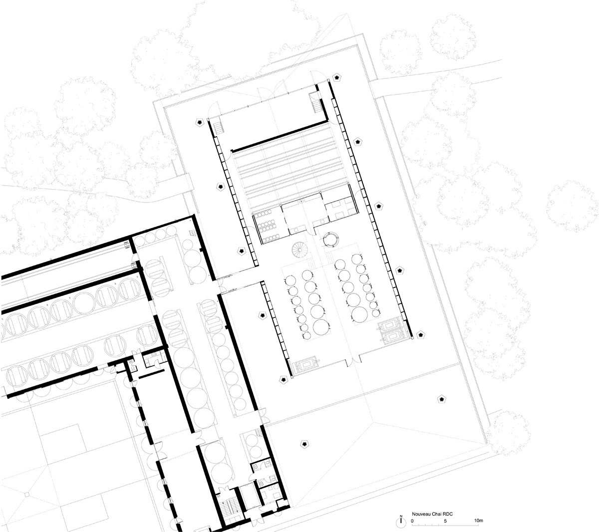 foster partners new winery chateau margaux designboom