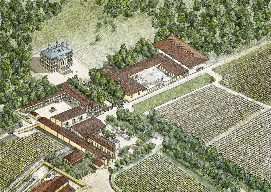 foster partners new winery chateau margaux designboom