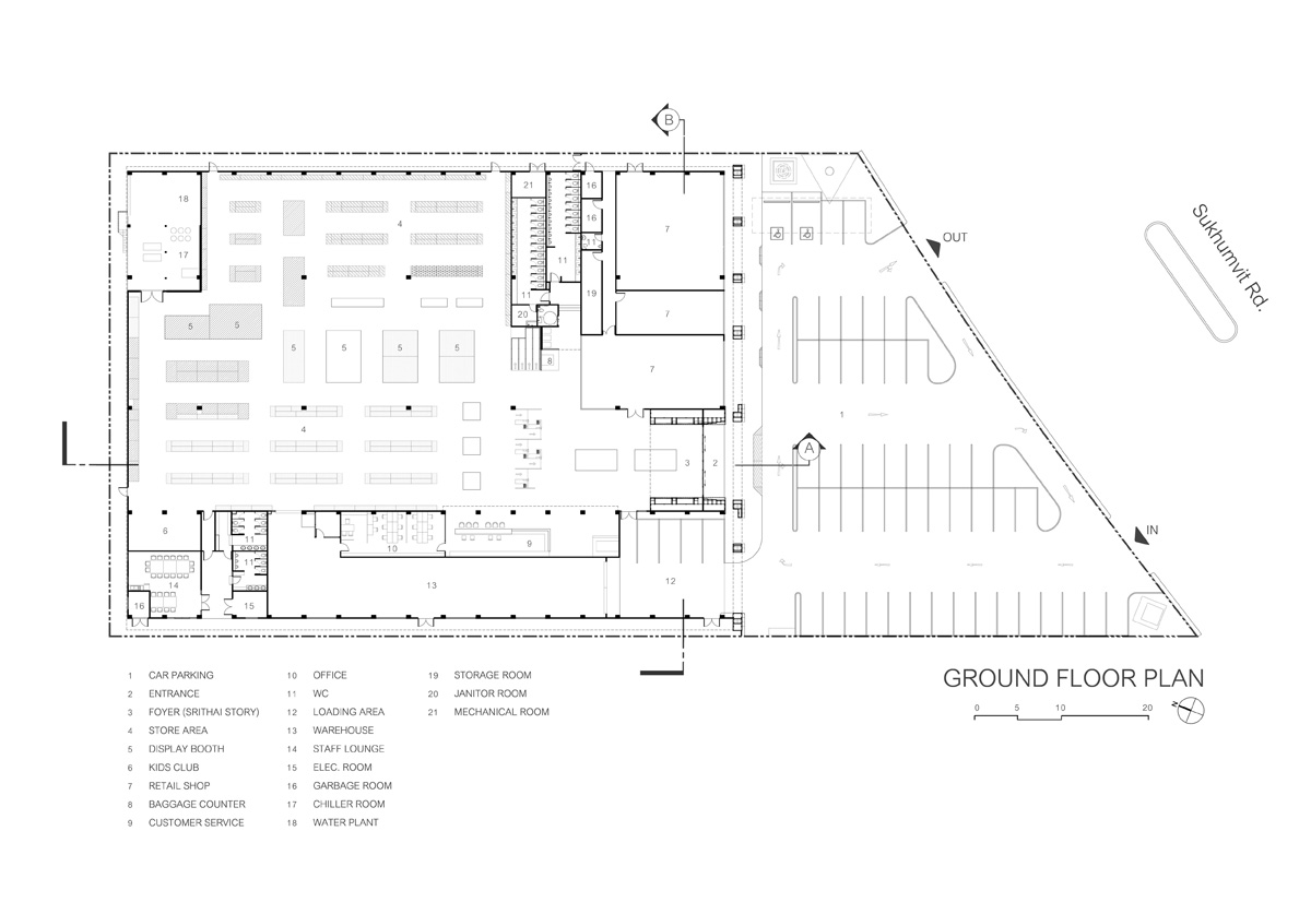 foundry of space srithai super outlet chonburi thailand designboom