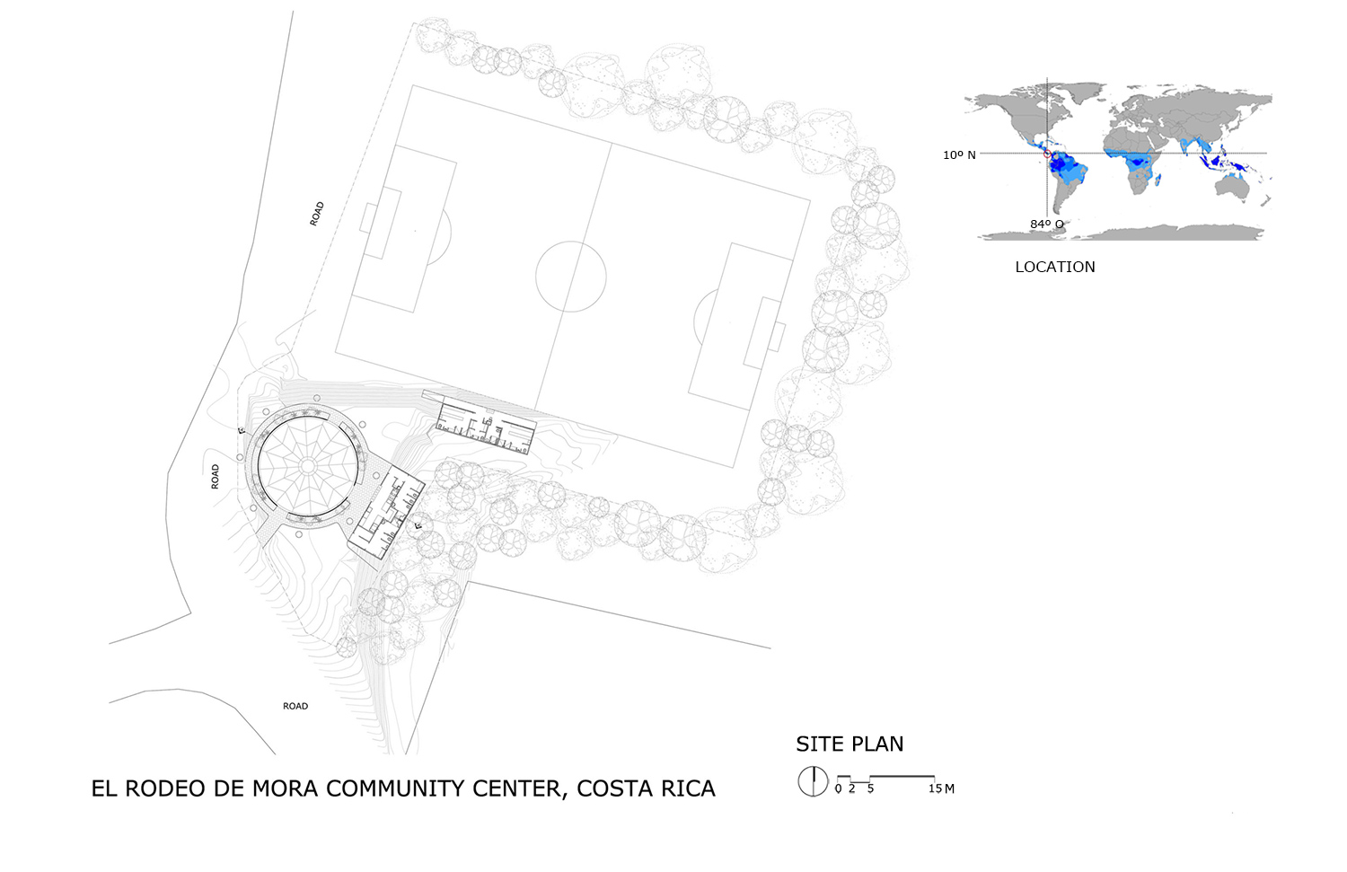 fournier rojas arquitectos community center of el rodeo de mora costa rica designboom