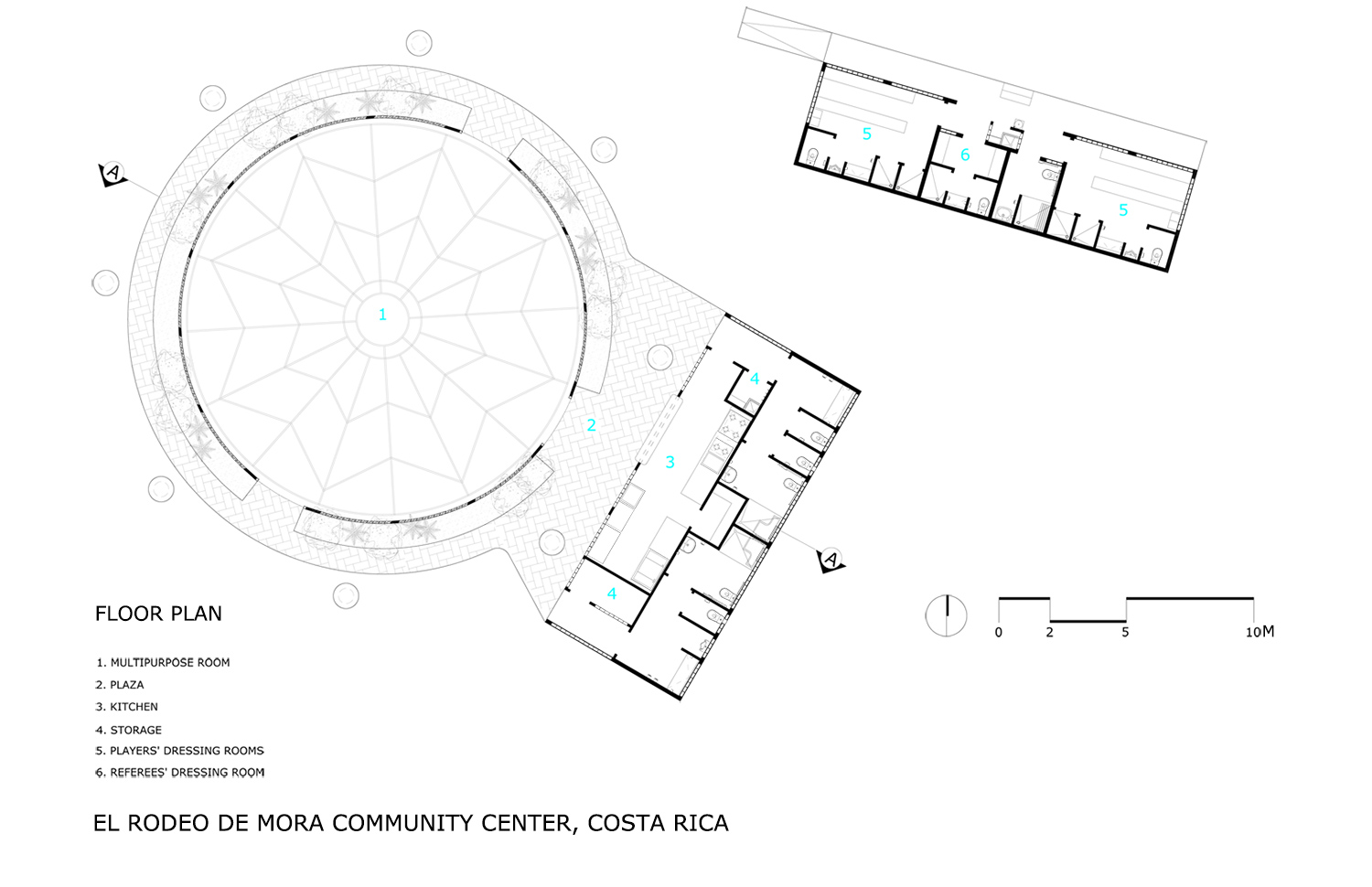 fournier rojas arquitectos community center of el rodeo de mora costa rica designboom