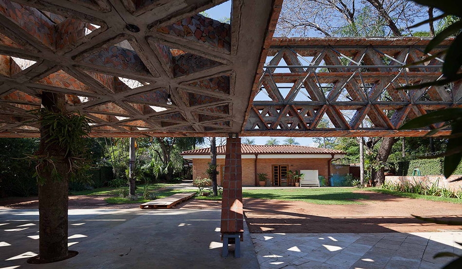 gabinete de arquitectura quincho tia coral asuncion paraguay designboom