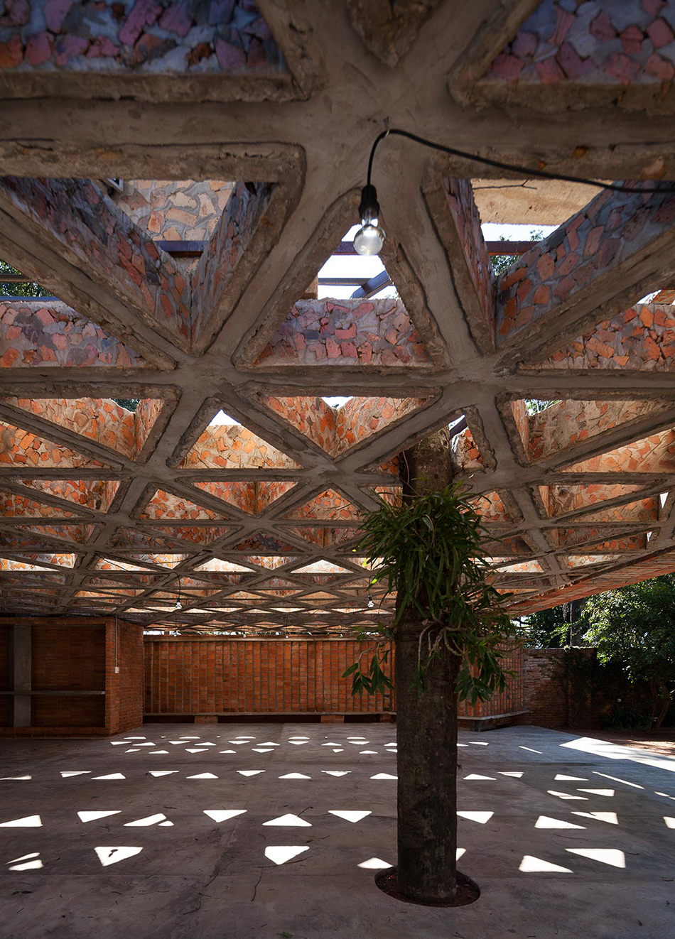 gabinete de arquitectura quincho tia coral asuncion paraguay designboom