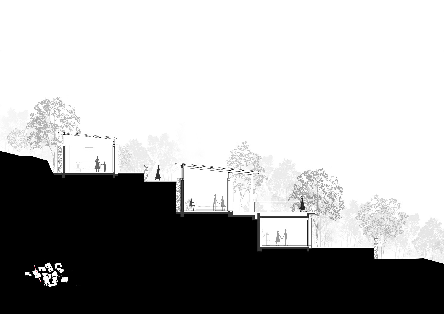 gad line+ studio twelve homesteads tai'an dongximen village designboom