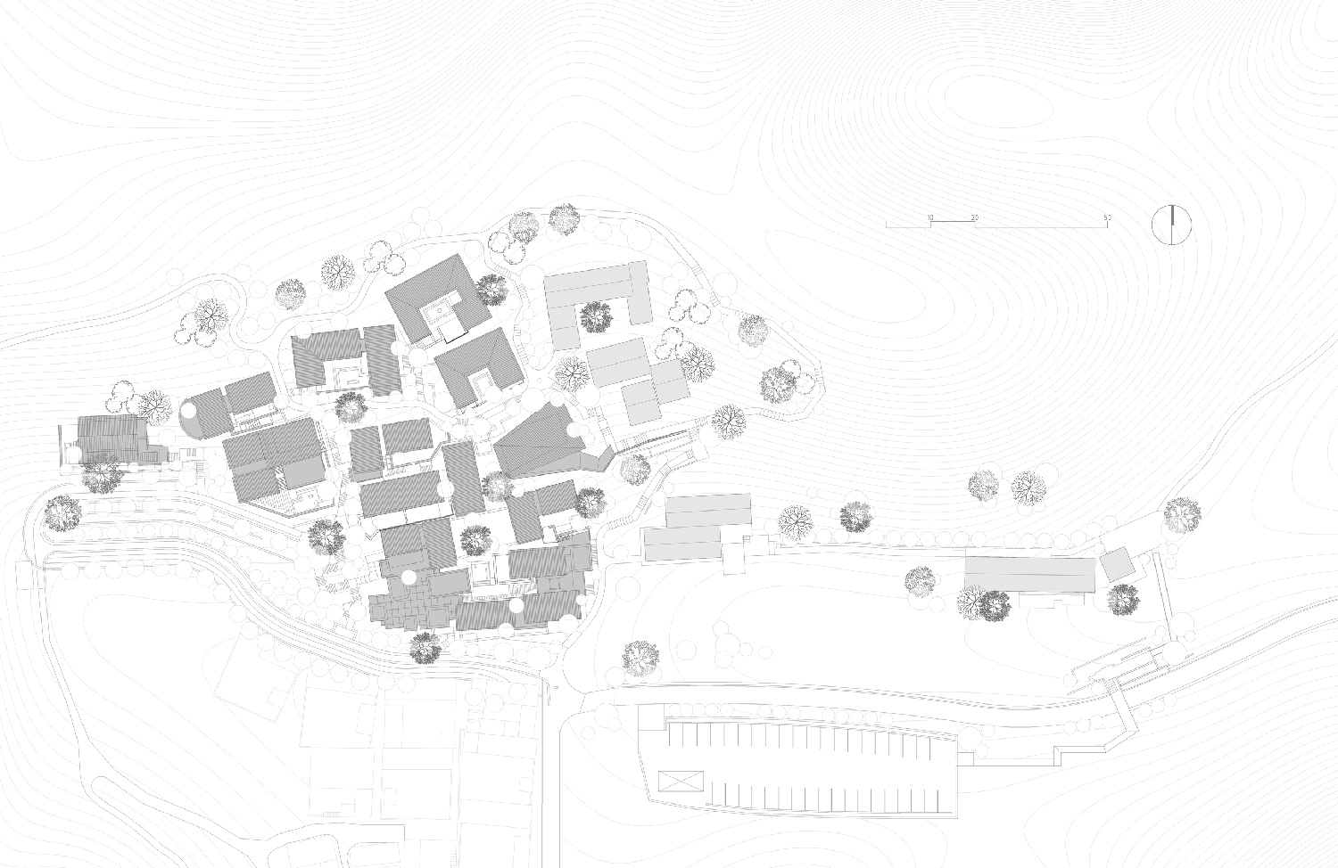 gad line+ studio twelve homesteads tai'an dongximen village designboom
