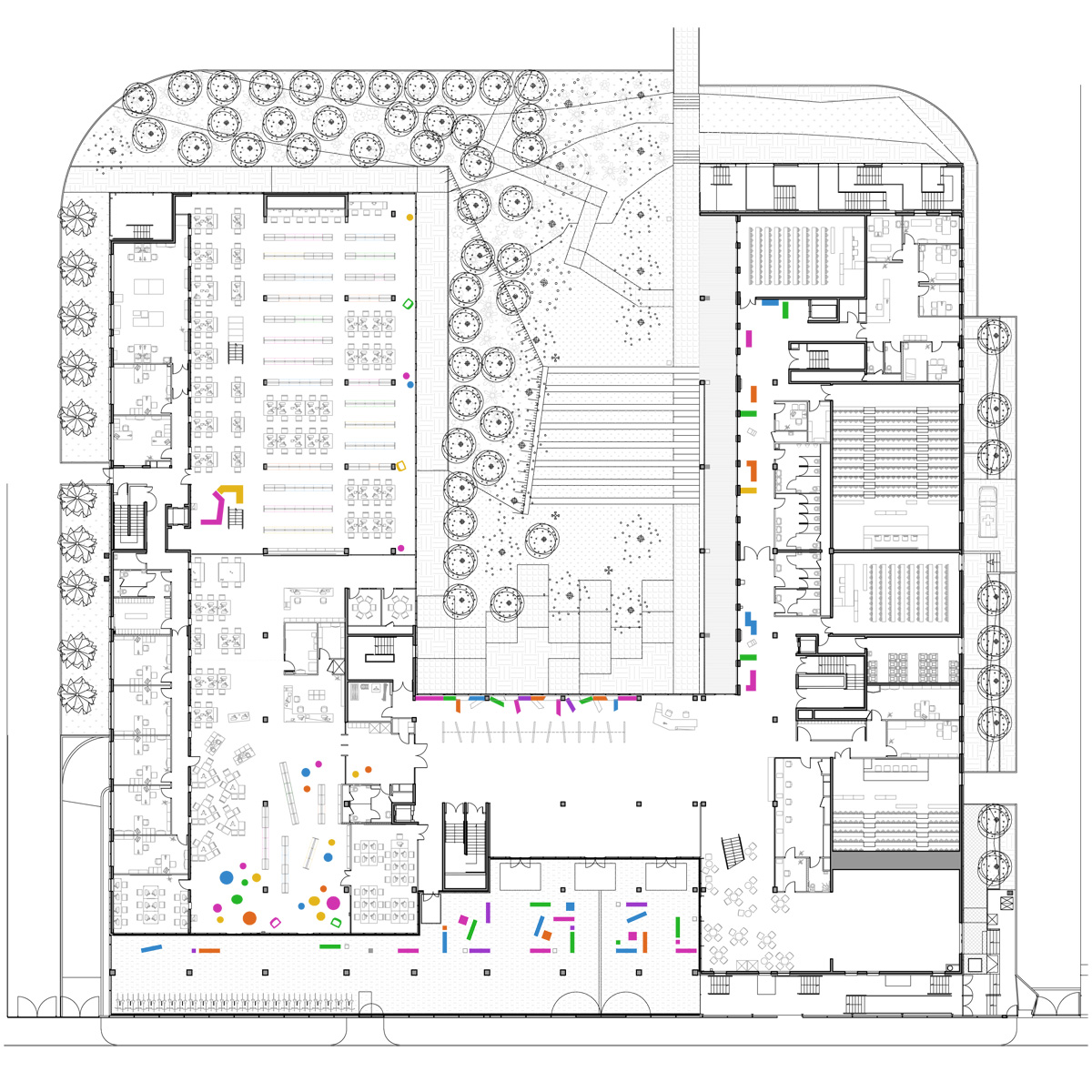 gaelle peneau architectes associes clignancourt centre designboom